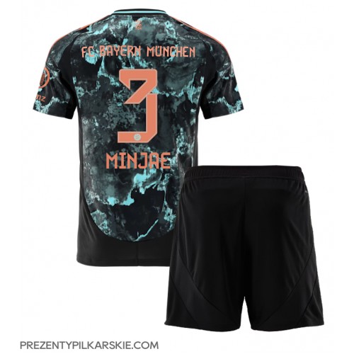 Stroje piłkarskie Bayern Munich Kim Min-jae #3 Koszulka Wyjazdowej dla dzieci 2024-25 Krótki Rękaw (+ szorty)